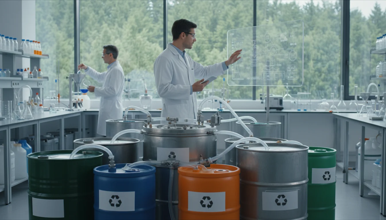 Guía de gestión de residuos para el sector químico