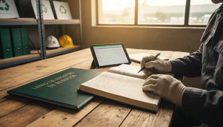 Qué es el Libro de Registro de Residuos y quién está obligado a llevarlo