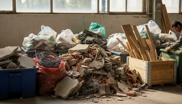 Qué son los residuos de construcción y demolición y cómo separarlos correctamente